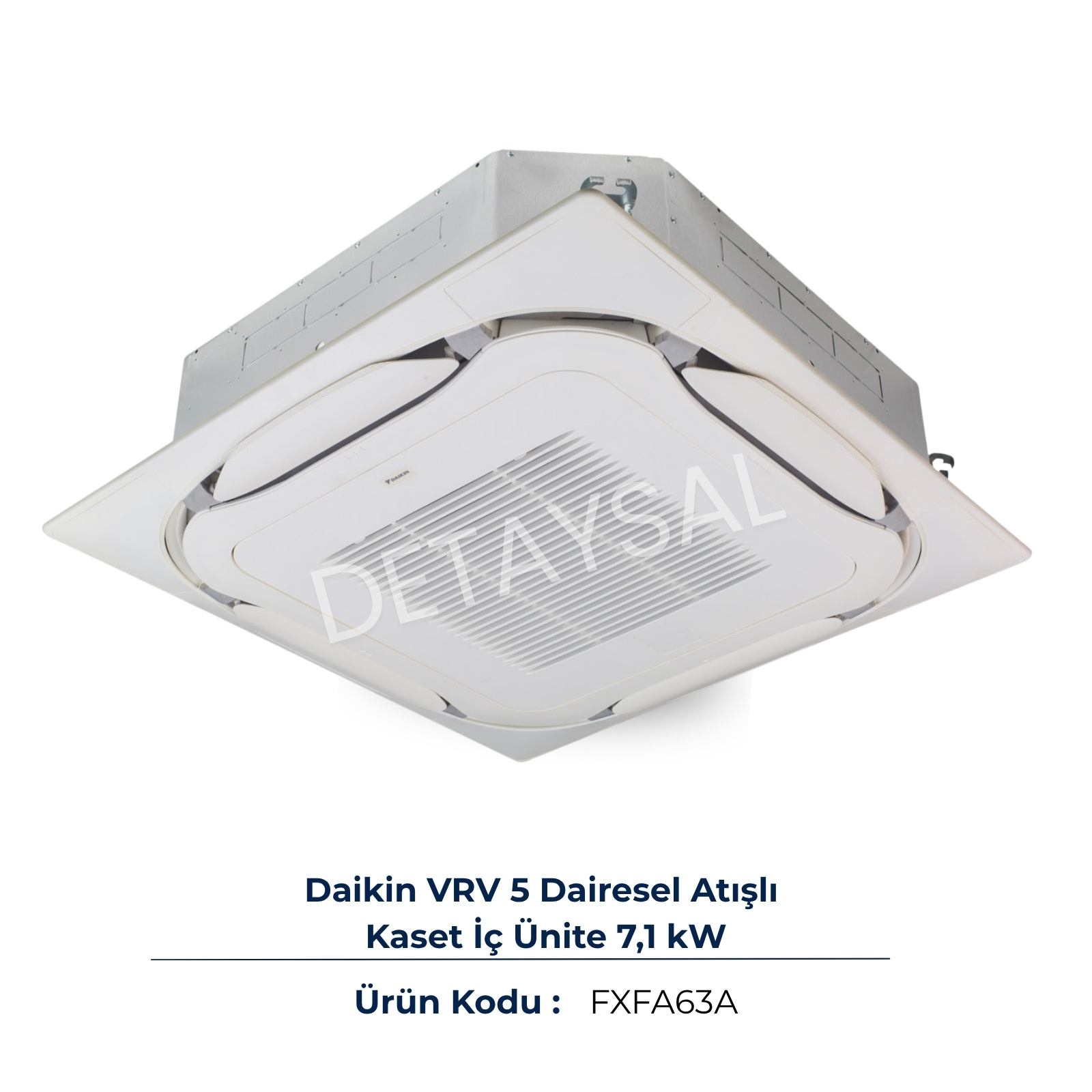 Daikin VRV 5 Dairesel Kaset İç Ünite 7,1 kW (FXFA63A)